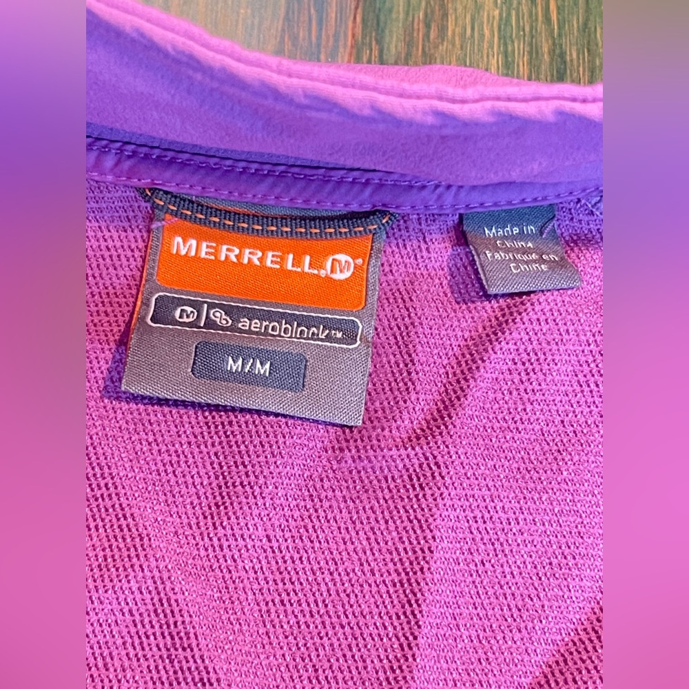 Merrell Performance Jacket Womens Medium Purple A… - image 6